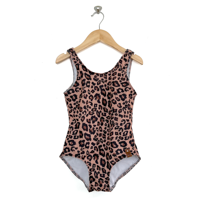 Lola Swimsuit - Brown Leopard
